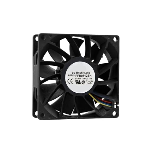 Ventilateur de refroidissement 12V pour remplacer la ventilation défectueuse d'un boîtier 8cm