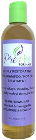 Hot Oil Treatment All Natural by PrePoo For Hair 6 oz