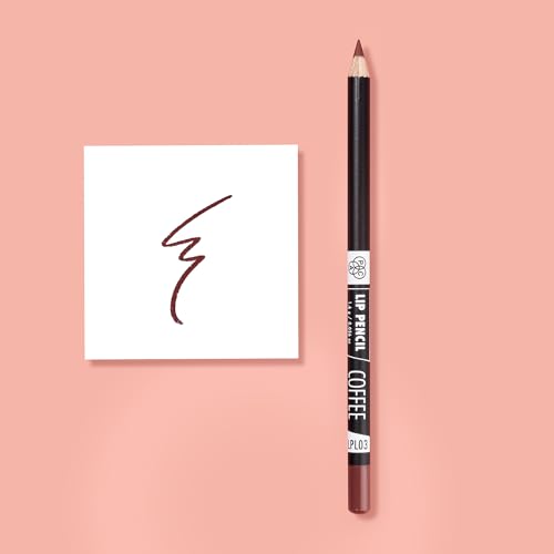 Image of PAC Lip Pencil 03 Coffee | Creamy Non Drying Longwear Formula | Intense Pigment | Matte Finish
