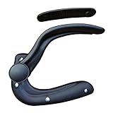 AMLESO Office Chair Adjustable Armrest Pair Support Arms and Elbow Replacements with Mount Screws Comfort with Pads Gaming Chair Armrest Pads, Black