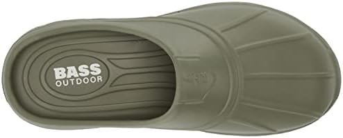 BASS OUTDOOR Women's Field Slide Water Shoe, DEEP LCHN GN, 11 | Image 4