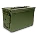 Military Outdoor Clothing Previously Issued U.S. G.I. M2A1 Metal 50-Caliber Ammo Box ( Used )