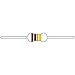 Jameco Valuepro CF1/4W301JRC Carbon Film Resistor, -5% RoHS, 0.25 Watt, 300 O Resistance, 0.09" Diameter, 252.16" L (Pack of 50)