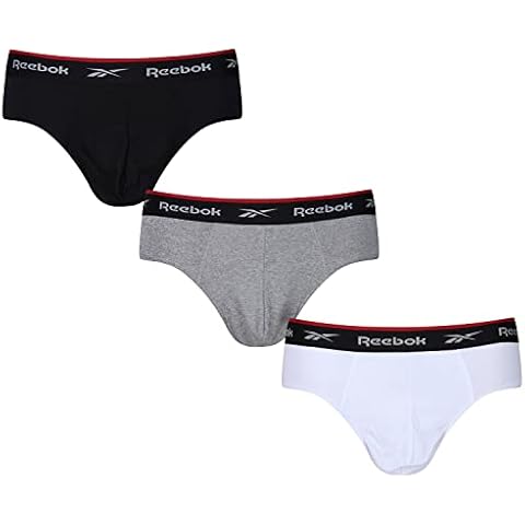 Reebok Men's Wiggins 3-Pack Briefs Cover