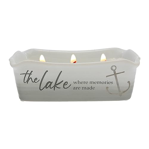 Lake House Hidden Message Candle