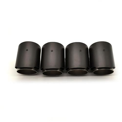 Embout d'échappement en carbone mat pour BMW M2 M3 M4 M5, finition prestige 63mm