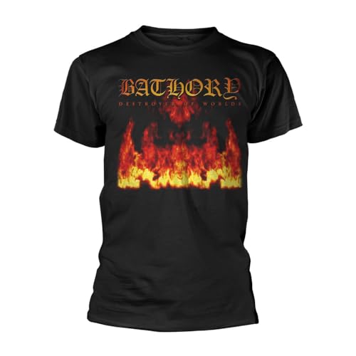 Bathory Destroyer of Worlds T Shirt Size XL