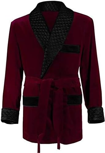 LuxuRobes Men's Smoking Jacket