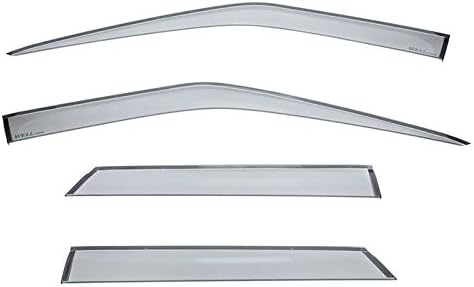 WellVisors Window Visors Wind Deflectors Compatible with Chevrolet Chevy Blazer 2019-2026 Premium Series Rain Guards 3-847CH032