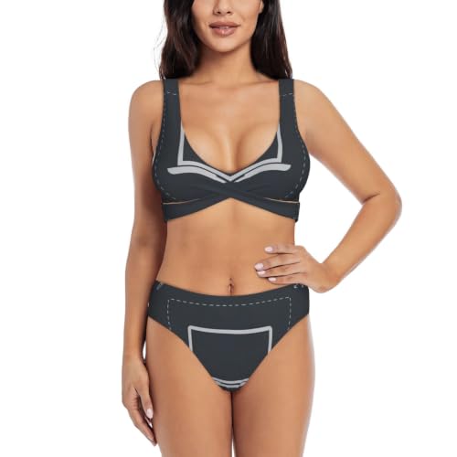 Maillot de bain deux pièces grand format pour vos journées plage
