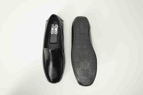 Image of Classic Driving Loafer, Full-Grain Leather, Slip-On, Perforated, Non-Slip Sole, Men's
