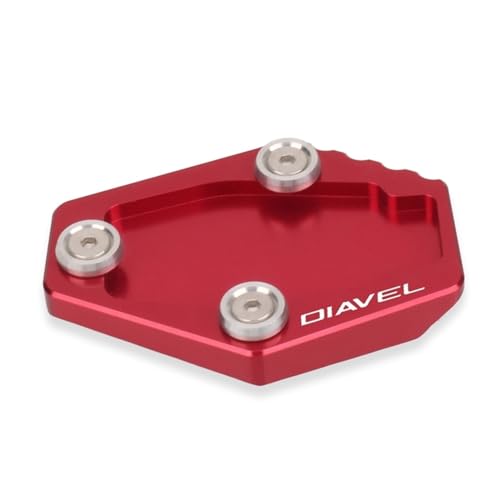Plaque béquille latérale moto anti-enfoncement pour Ducati Diavel 1260
