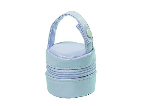 Gamberritos Portachupete Premium Bebé para Chupetes, Caja Portachupetes Portátil, Funda para Chupetes (Azul)