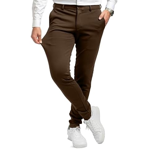 Performance Pants Comfortable Slim Fit Trousers Cover