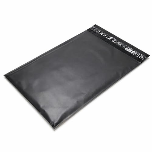 Mailers poly noir 12"x15.5" 7 sacs