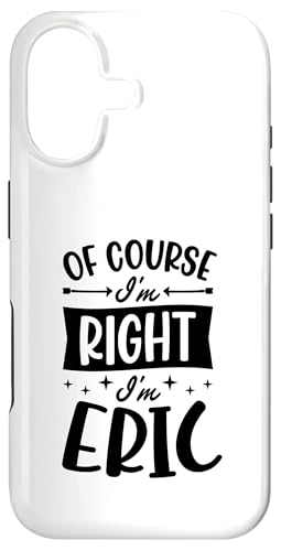 �������I'm Right I'm Eric �p�[�\�i���C�Y ���O �X�}�z�P�[�X iPhone 17 �p
