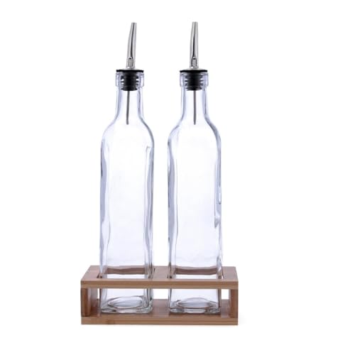 Miniatura 2 de Quid Naturalia Set Aceitera Y Vinagrera Vidrio 500ml Sodo