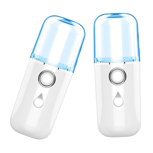 BELLIFFY Mini Portable Face Humidifier Handheld Beauty Instrument Water Replenishment Charged for Dry Skin Random Style