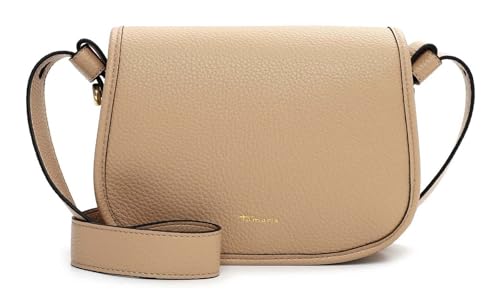Bolso de hombro Tamaris Galina con correa crossbody ajustable en refinado color beige arena