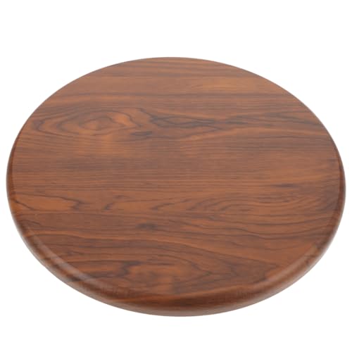 Homoyoyo Assise de Tabouret Rond en Bois Massif 28,5 cm - Siège de Remplacement Brun pour Tabouret de Bar, Chaise de Cuisine et Atelier - Plateau en Bois...