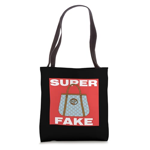 Fashion Humor Design Super-Fake Tote Bag