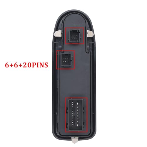 Interrupteur de vitre électrique pour réparer commande Citroën C5
