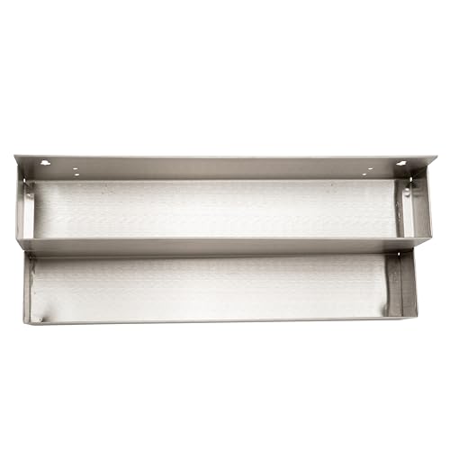 Image of Winco Double Speed Rail, 22-Inch, Stainless Steel
