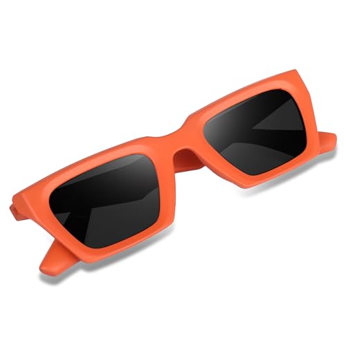 Image of ARICKS Vintage Square Cat Eye Sunglasses Women Retro Trendy Sunglasses