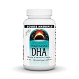 Source Naturals Vegetarian DHA with Neuromins, Non-Fish Plant-Based Omega-3, 120 SoftGels