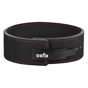 DEFY Weightlifting Lever Belt – 4” Wide Powerlifting Strongman Gym Belt for Men & Women – 10MM Lever Belt for Lower Back Support, Workout, Deadlift & IPF Bodybuilding