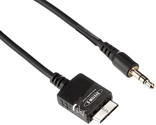 1x spina jack da 3,5 mm. System-S - Cavo audio da USB a 3,5 mm per Sony Walkman NWZ