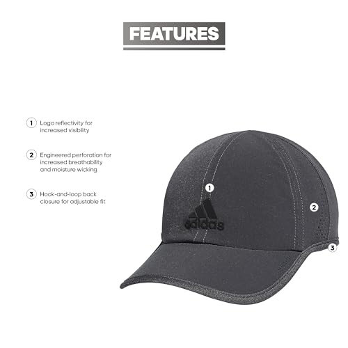 Image of Adidas Men's Superlite Hat - Lightweight Athletic Running Cap for Workouts