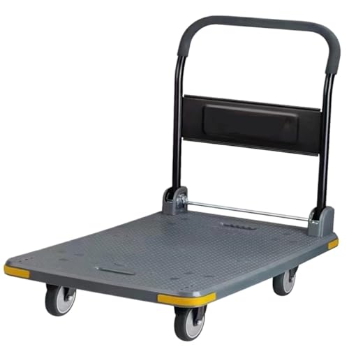 GTOULHH Carrello Portapacchi Trasloco Carrello A Piattaforma Pieghevole, capacità di Carico di 150 kg Bagagli