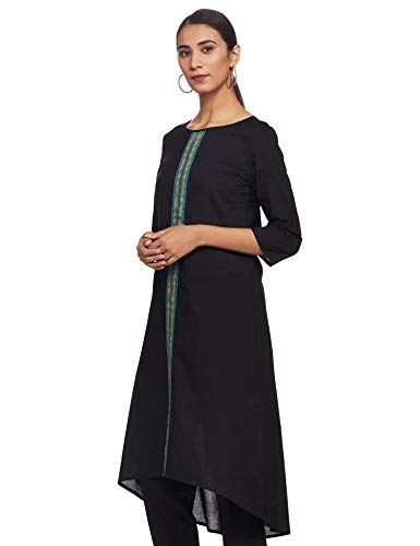 Image of Amazon Brand - Myx Women's Cotton A-Line Kurta