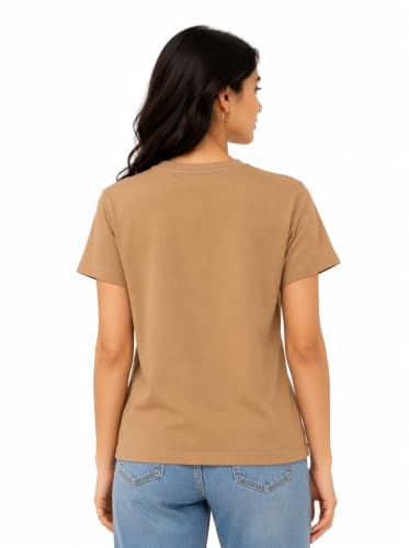 Image of Women's Plain Cotton T-Shirt