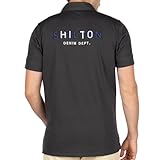 95% Coton, 5% Lycra Shilton Polo Denim dept Homme S/Anthracite