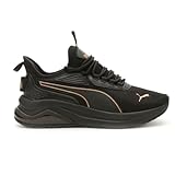 PUMA Amplifier - Tenis para mujer, Puma Black-puma Gold, 22.5 cm