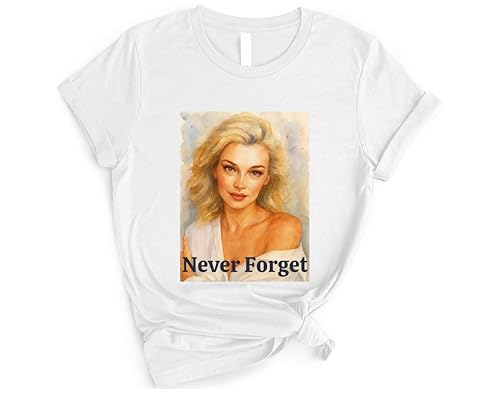 Myway Never Forget Iryna Zarutska Ukrainian Ribbon T-Shirt Sweatshirt Hoodie Gift for Human Rights Supporters