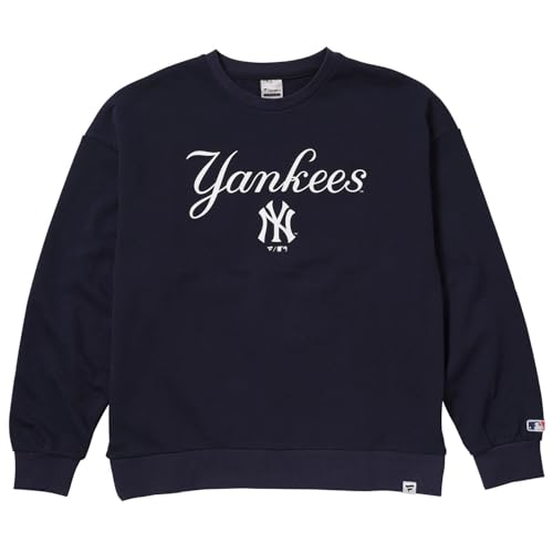 [�t�@�i�e�B�N�X] MLB_STANDARD PRINT LOGO CREW �j���[���[�N�E�����L�[�X ML0525FW02 NAVY(NAVY)