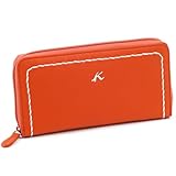 [キタムラ] なめらかな手触りが特徴のシュリンクレザー 長財布 YH0208 レンガ [茶色] 65651