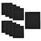 9 STK Katzentoilette Aktivkohlefilter,Carbon Filter für Katzenklo mit Deckel,Aktivkohle Matte Geruchsfilter,Filtermatte Kohlefilter für Abfallbehälter Katzentoiletten Geschlossene(Schwarz,105x115 mm)
