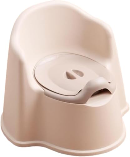 Runsweat トイレシート - 挟まない、冷たくない - 男の子と女の子のための補助便座 - 子供に人気 - 幼児 - 人気 - かわいい - トイレトレーニング、家庭用、ミニサイズ便座 (ベージュ)