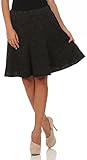  Malito Falda otoño Invierno Mini 6914 Mujer Talla Única (Gris Oscuro)