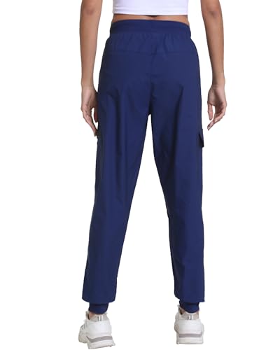 Image of Women's Joggers with Pockets, Hiking Cargo Water Resistant Lightweight Pants for Women Workout Athletic Travel Camping