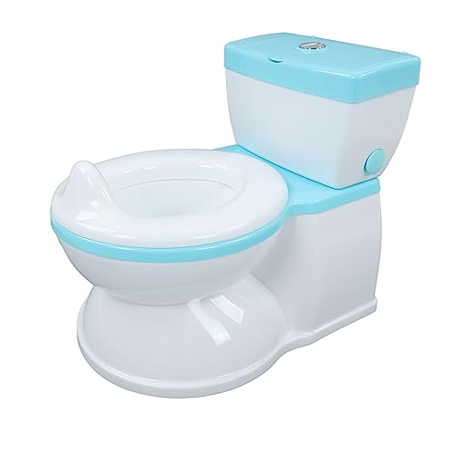 Potty Training Toilet, Assento de Toalete Infantil, Simulação Móvel Ecológica para Bebês (Azul)