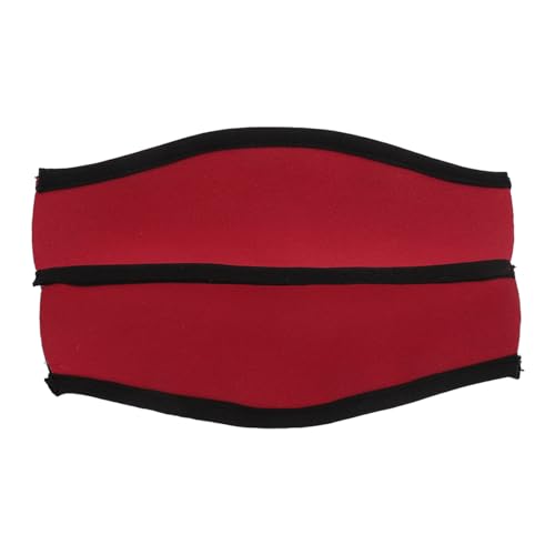 Alomejor Neoprene Diving Slap Straps Cover with Adjustable Multi Functional Use for Snorkeling, Swimming (Red)