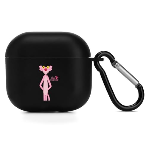 AirPods4�p�P�[�X �s���N �p���T�[ AirPods��4����p�P�[�X TPU�� �S�ʕی� �����h�~ �L�Y�h�~ �ϏՌ� �J���r�i�t�� �G�A�[�|�b�Y4�ی�J�o�[ �u���b�N ���C�����X�[�d�Ή�