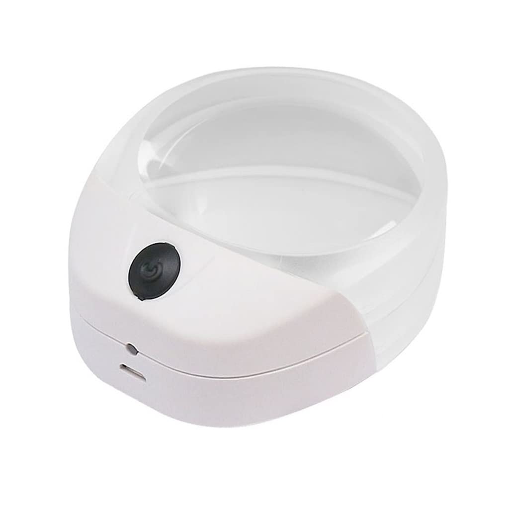 Loupe de Papier Rechargeable détachable Lumineux Lecture Lumineuse