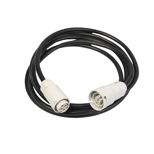 Dotlux Verbindungskabel HIGHFORCE mit automatischem Phasenwechsel nicht dimmbar 3phasig 5-polig 5x1,5mm² Stecker/Buchse 3m