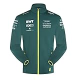 Pelmark 2021 Aston Martin F1 Official Team Softshell, Green, Large